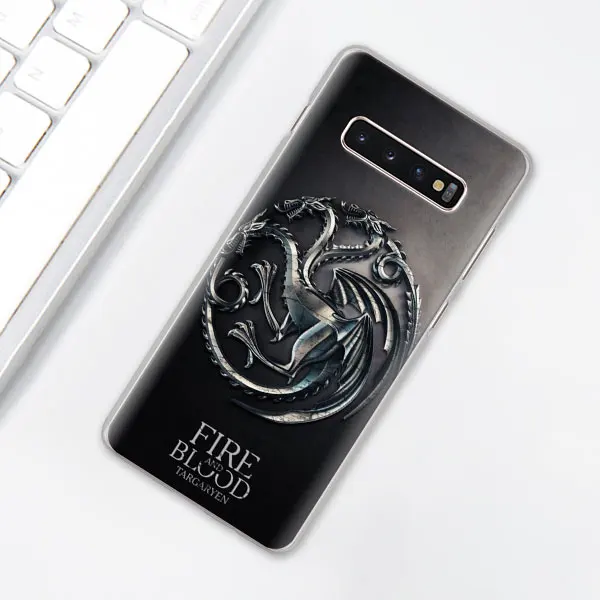 002 Игра престолов чехол для телефона для samsung Galaxy S10e S10 плюс S7 S8 S9 Plus, Note 8, 9, 10, плюс S10 5G M20 M30 жесткий чехол Coque - Цвет: 002
