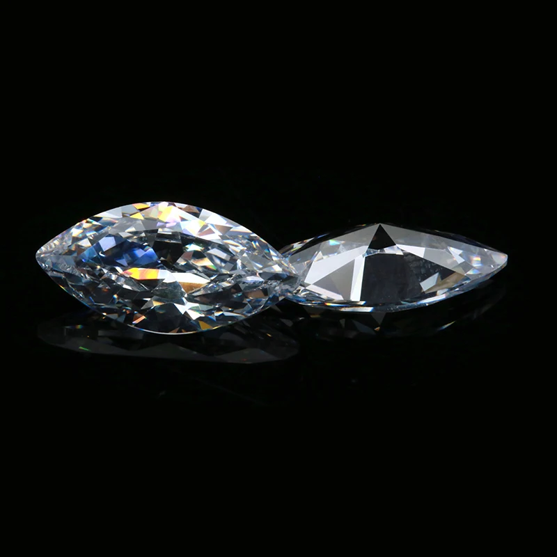 

5A white color marquise shape cubic zirconia loose cz stone