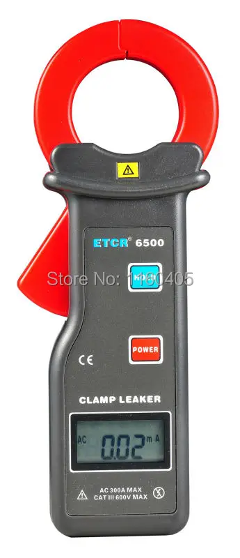 Industrial and mining enterprisesETCR6500 Leakage Clamp Meter ----Upload Data with RS232 | Инструменты