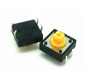 

Тактильные переключатели, квадратные, 12x12x100 мм, 7,3 шт., 12*12*7,3, мини-выключатель