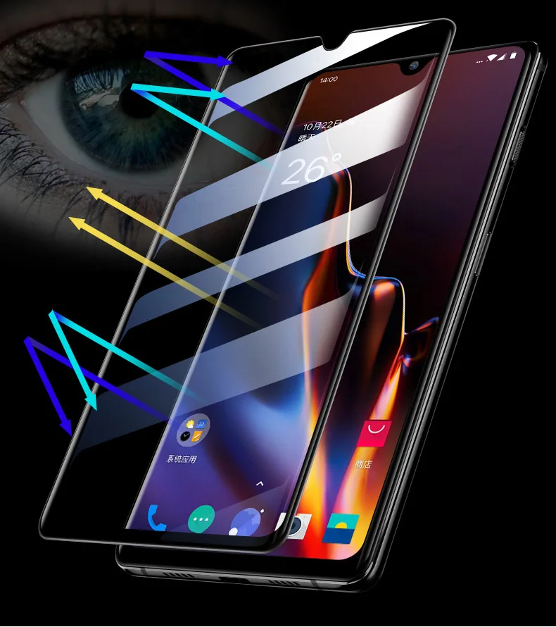 Защитная пленка для экрана для One plus 7 Oneplus 7 из закаленного стекла, Ультрапрозрачная передняя защита 9H 1+ 7 Oneplus7 One plus 7, Защитное стекло для экрана