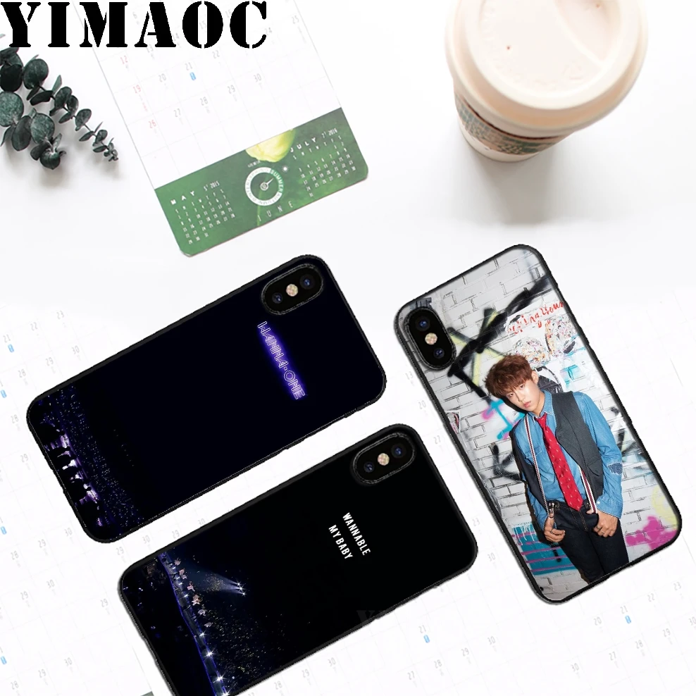 YIMAOC Kard Bands Wanna One Мягкий силиконовый чехол для iPhone 11 Pro Xr Xs Max X или 10 8 7 6 6S Plus 5 5S SE -