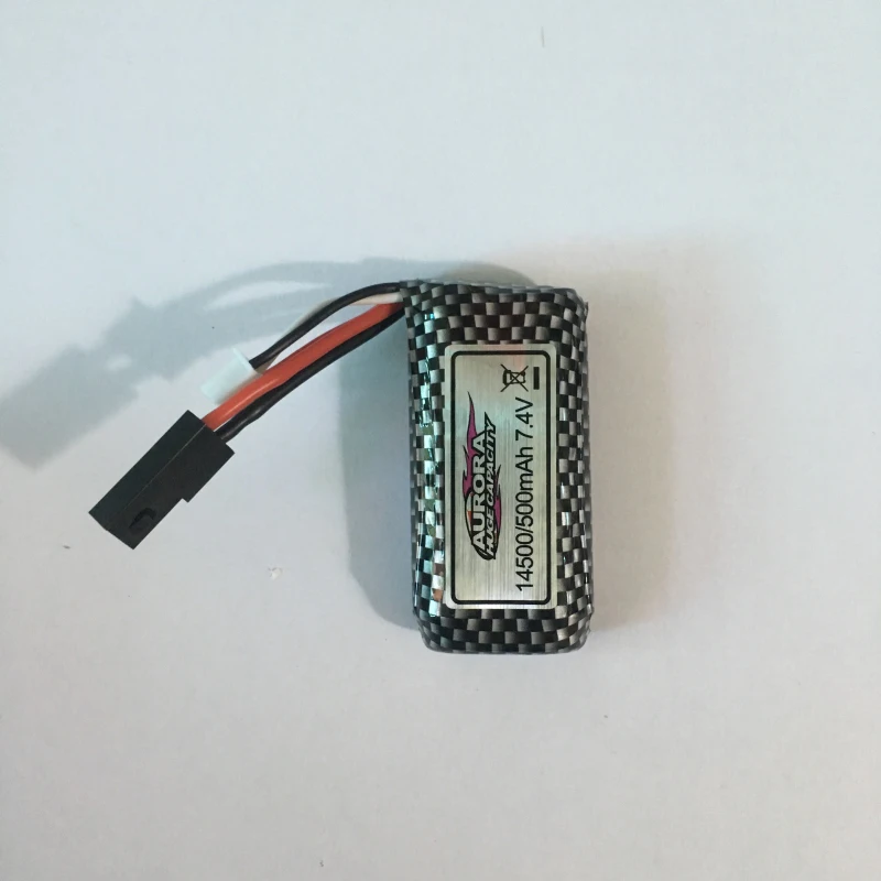 Горячая продажа RC Автомобильная батарея 7 4 V 500mAh для 9136 гоночный пульт