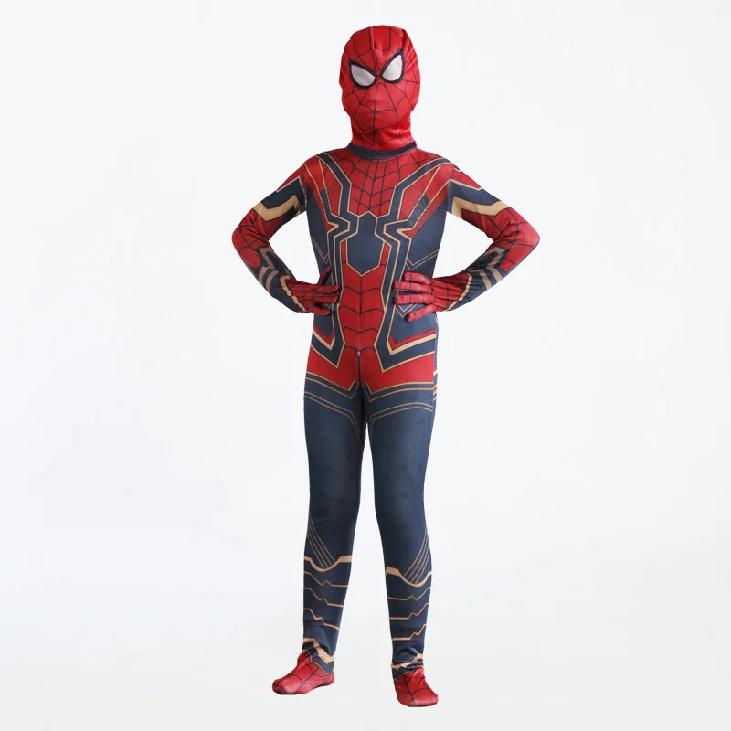 Железный Человек паук Мстители бесконечность детская одежда для ролевых игр с