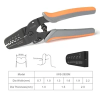 iws 2820 terminal crimping tools for jam molex tyco jst terminal and connector 0 08 0 5mm%c2%b2%ef%bc%8828 20awg%ef%bc%89mini crimping pliers