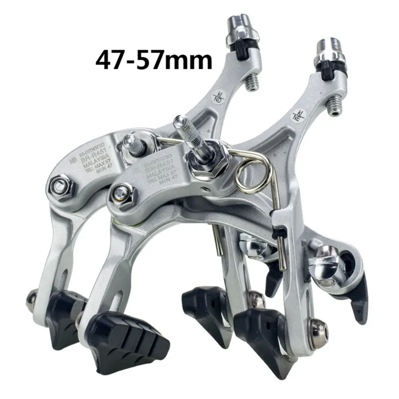 Shimano BR R451 Дорожный велосипед Велоспорт Тормозные суппорты Переднее/заднее/пара