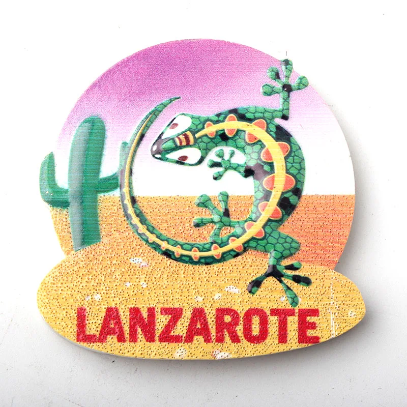 Магнитные 3d-магниты для холодильника Lanzarote верблюжья ящерица креативные