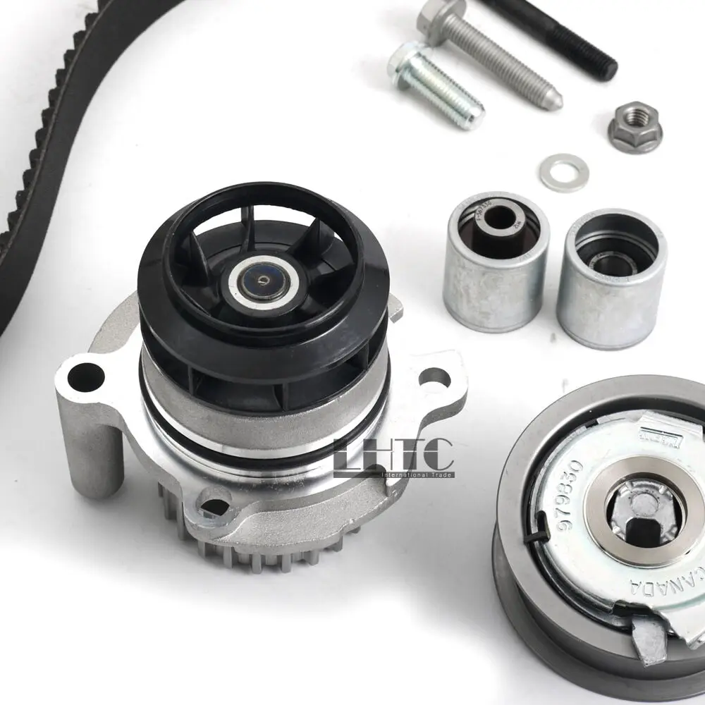 Подлинный комплект натяжителя ремня ГРМ для водяного насоса INA V W G TI Pa ssat AUDI A4 2 0 FSI