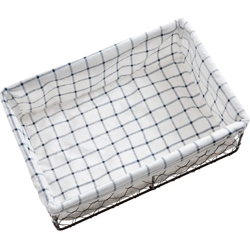 Новая креативная корзина для хранения железный ящик ванной комнаты органайзер