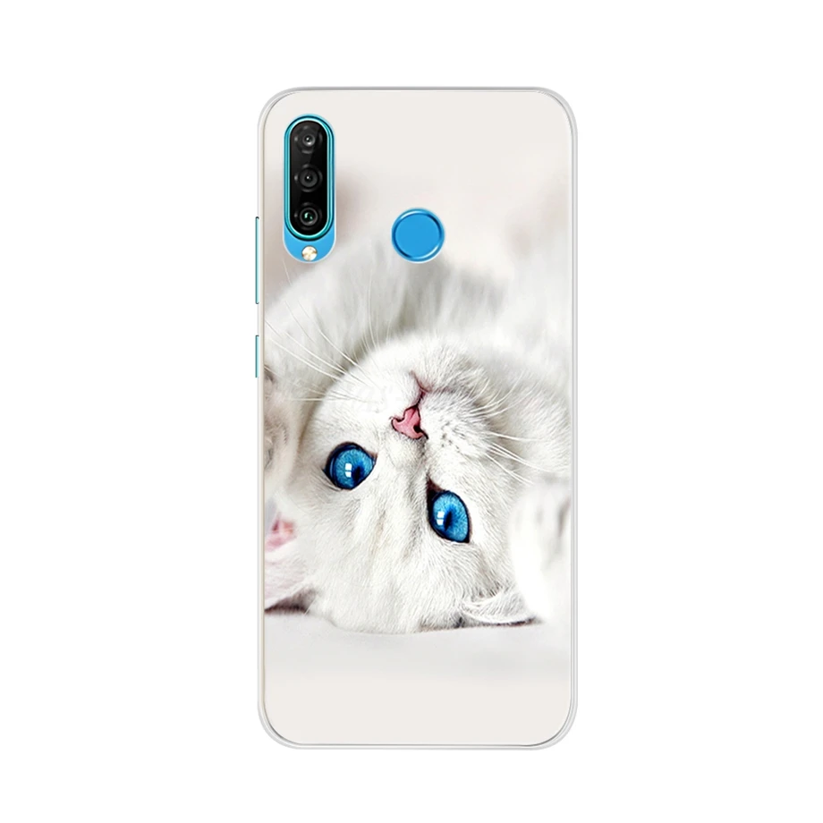 Чехол для huawei p30 lite pro силиконовый чехол ТПУ задняя крышка для телефона мягкий чехол для Funda huawei p30 pro p30lite p30pro p 30 lite чехол - Цвет: Серый