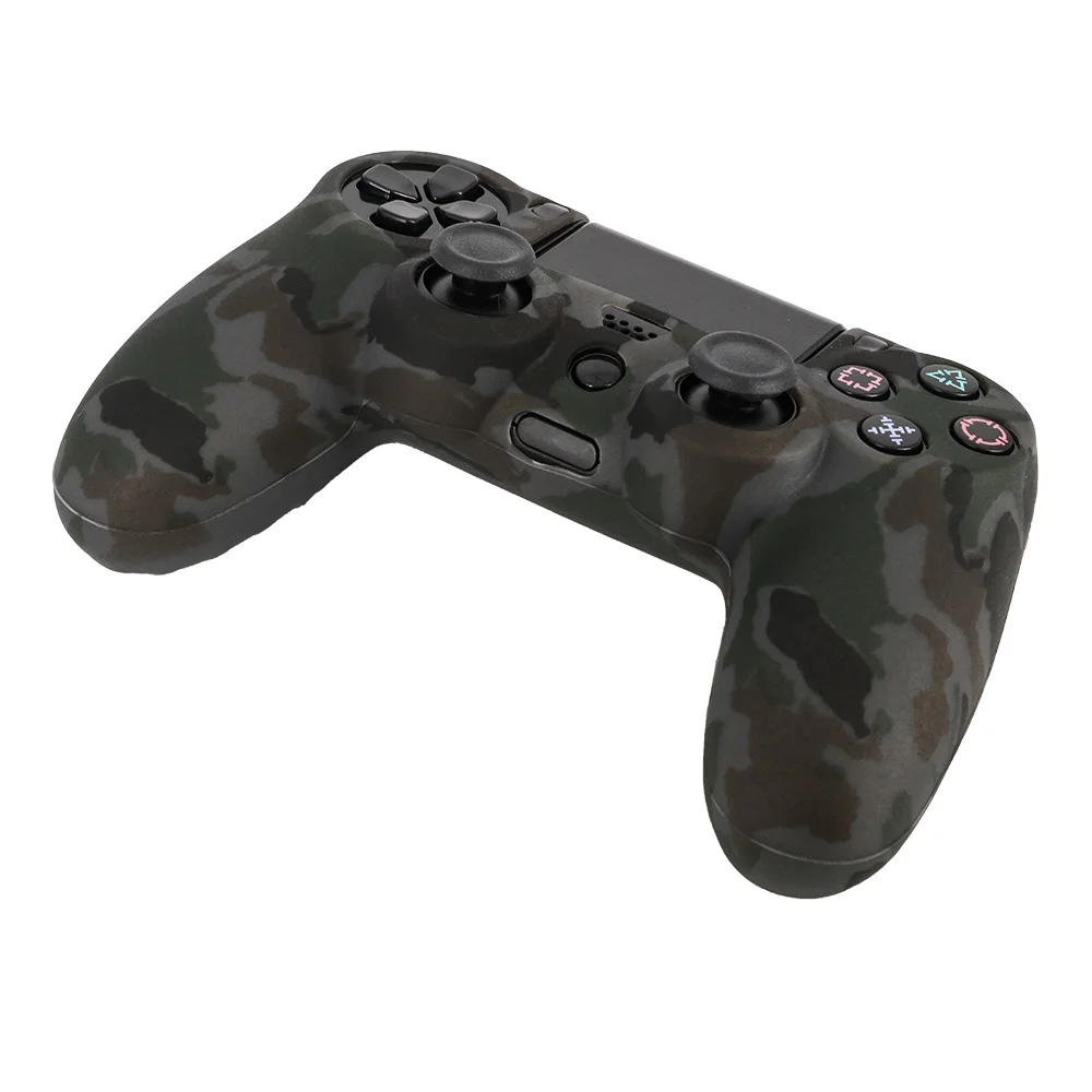 YTTL 10 шт./лот чехол для ps4/ps4 pro/ps4 тонкий Камуфляжный силиконовый защитный PS4