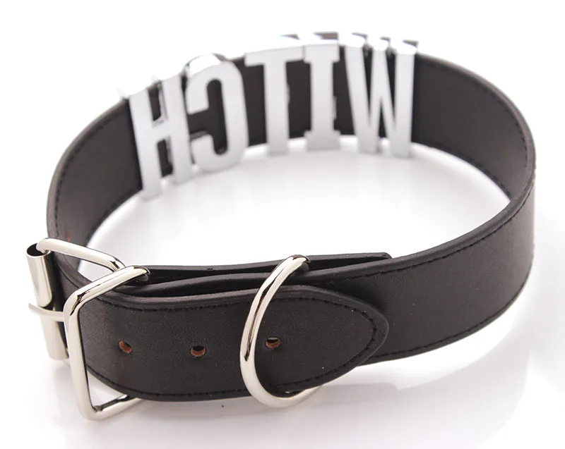 Ожерелье с ведьмой ведьма чокер Воротник Женский для косплея Большие буквы |