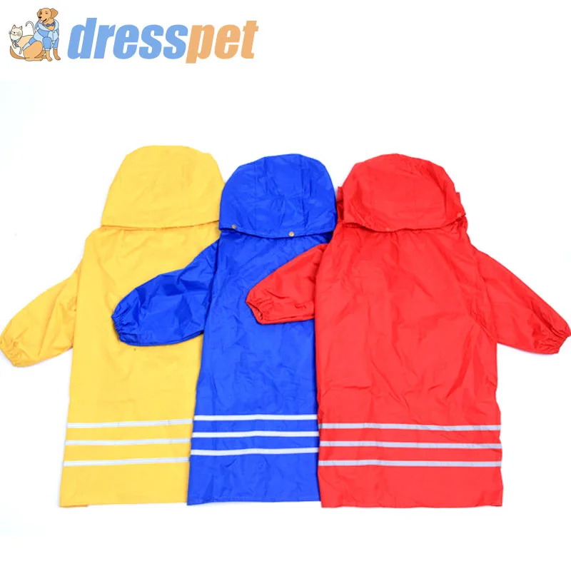 DRESSPET Pet собачьи плащи отделимые непроницаемые золотые ретривер одежда для
