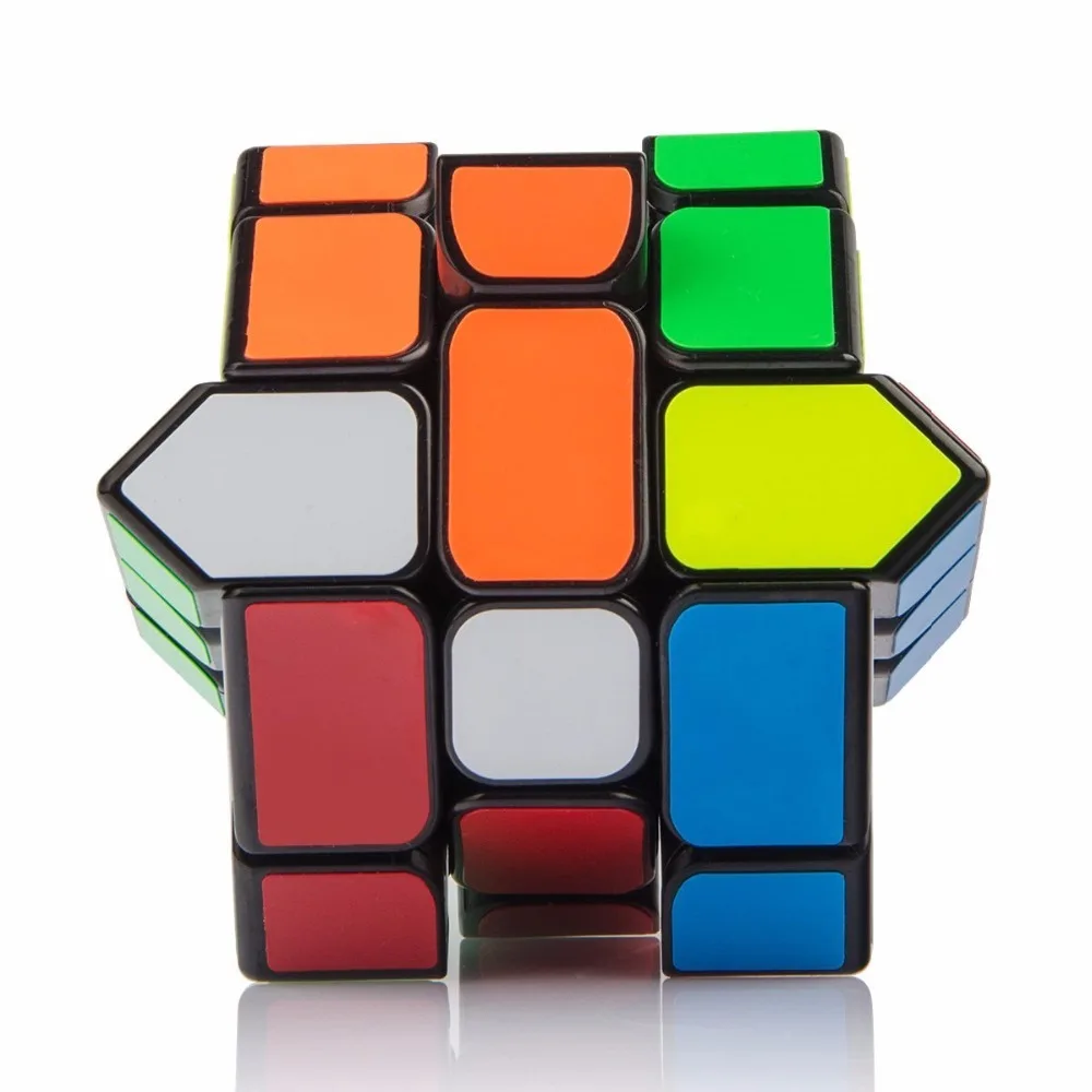 D FantiX Yj Fisher Cube неравный 3x3 скоростной кубик головоломка плавный скручивающийся