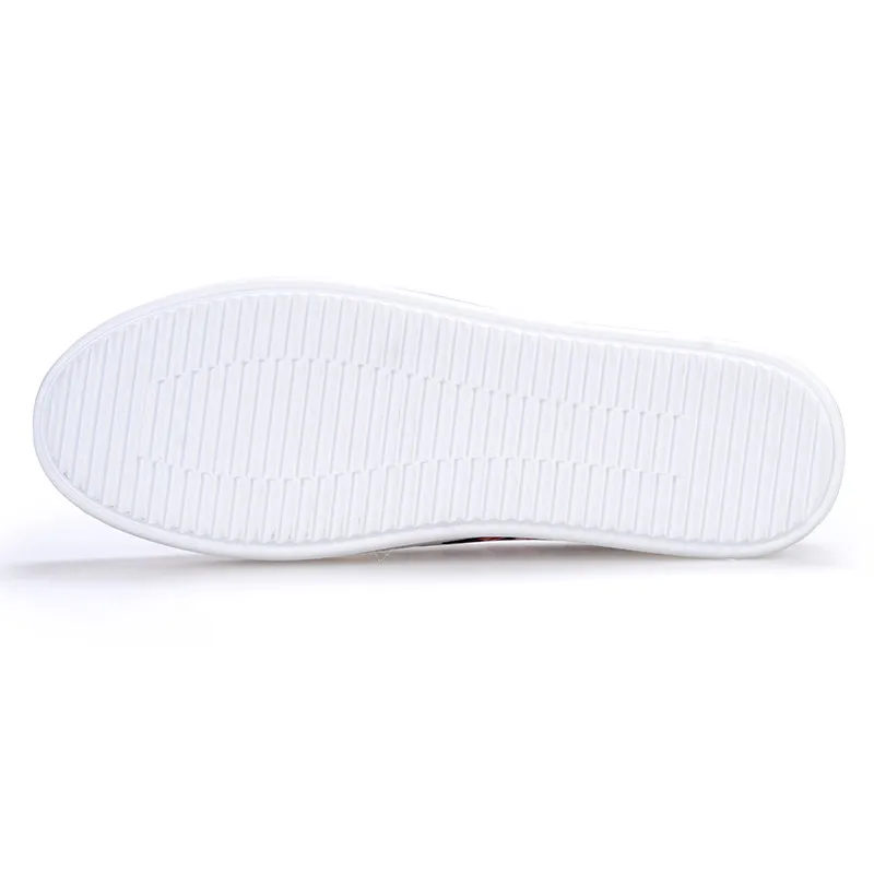 Keloch/2017 Женская обувь без каблука на платформе Разделение кожаные женские