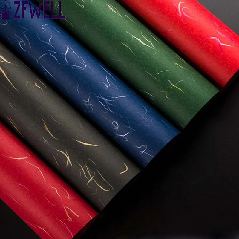ZFWELLChinese style подарочная упаковочная бумага для свадьбы дня рождения Подарочная