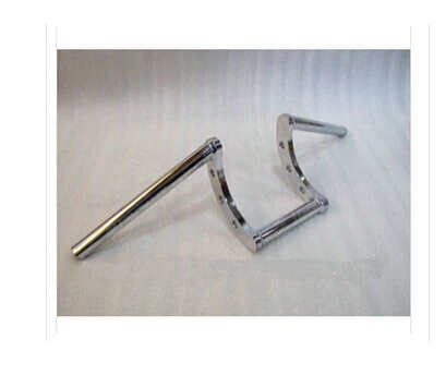 Хромированные рули для мотоциклов 1 дюйм 25 мм Z-образные Yamaha VStar 400 650 1100 1300 250 Virago Xv