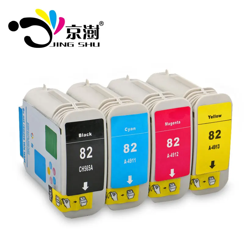 compatible ink cartridge 82 CH565A C4911A C4912A C4913A for HP DesignJet 10ps 120nr 20ps 500 500ps 50ps 510 800 800ps 815 820 | Компьютеры