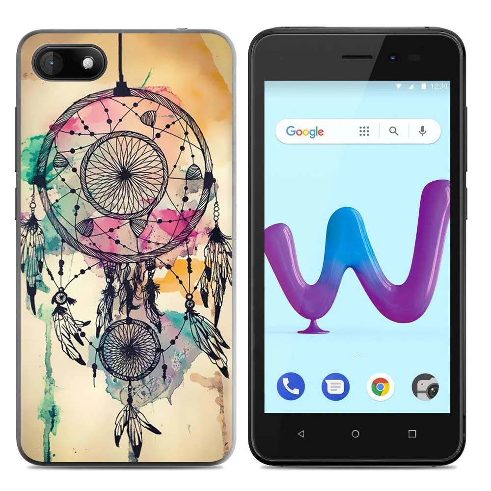 Dreamcatcher Принципиально Wiko Harry 2 чехол силиконовый чехол на заднюю панель телефона Wiko Sunny 3 чехол мягкий, симпатичный, из ТПУ Живопись чехол housse pour Wiko sunny 3 крышка - Цвет: Dreamcatcher