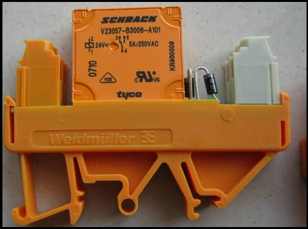 

Реле SCHRACK V23057-B3006-A101, V23057-B3006, V23057-B3006-A101-24VDC, RS30, 24 В постоянного тока, LDLP1R, база (weidmuller)