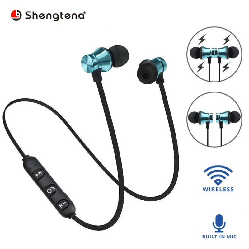 Shengtena Беспроводной наушники магнитное притяжение Bluetooth гарнитура