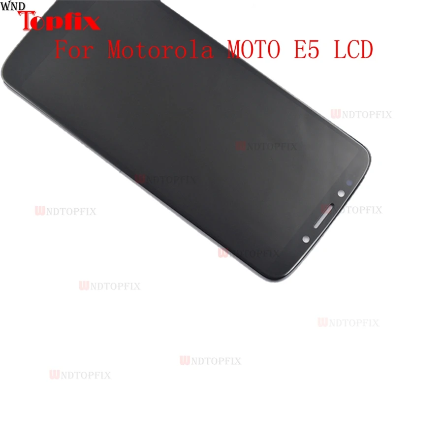 Для Motorola E5 Plus XT1924 ЖК-дисплей кодирующий преобразователь сенсорного экрана в