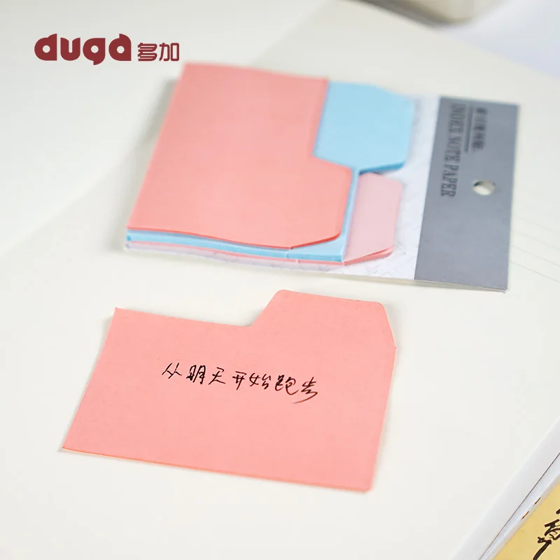 Милый Kawaii Набор стикеров для заметок стикер канцелярских товаров градиентный