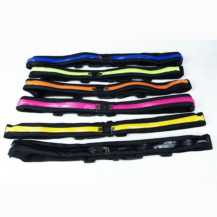 Простой Карманы эластичный пояс Сумка карманы для верховой езды стрейч