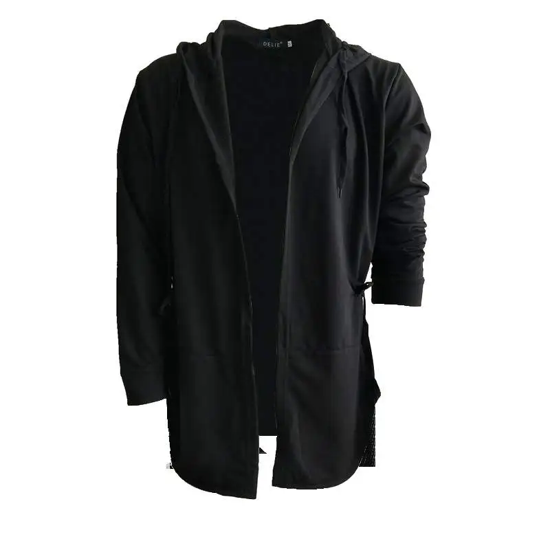 

New Arrival Men Hoodie Hip Hop Mantle Hooded Jacket Dropshipping Sweatshirt Cardigan Hoodies Men fashion street style clothes