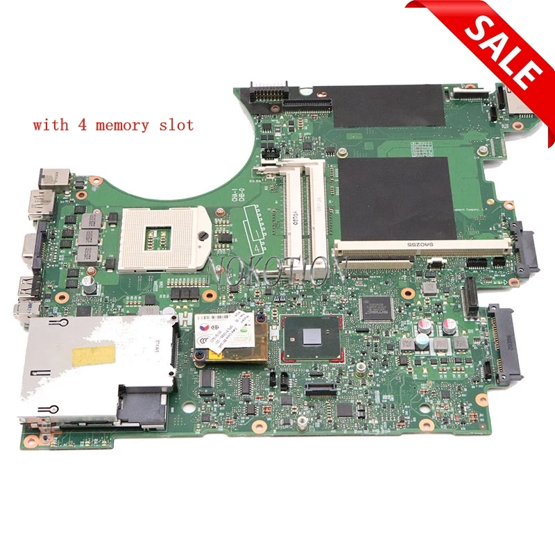 Материнская плата NOKOTION 595700 001 для ноутбука hp elitebook 8740w 8740p с 4 слотами