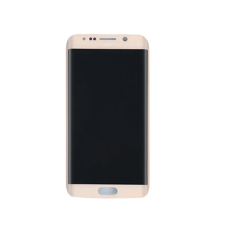 Super Amoled ЖК дисплей для Samsung S6 Edge G925F Дисплей Сенсорный экран дигитайзер сборки с
