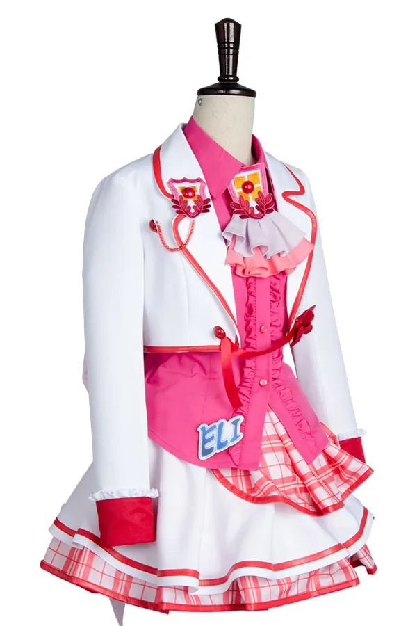 LoveLive! Love Live Eri Eli Ayase/платье для занятий в школе униформа девочек на сцене полный