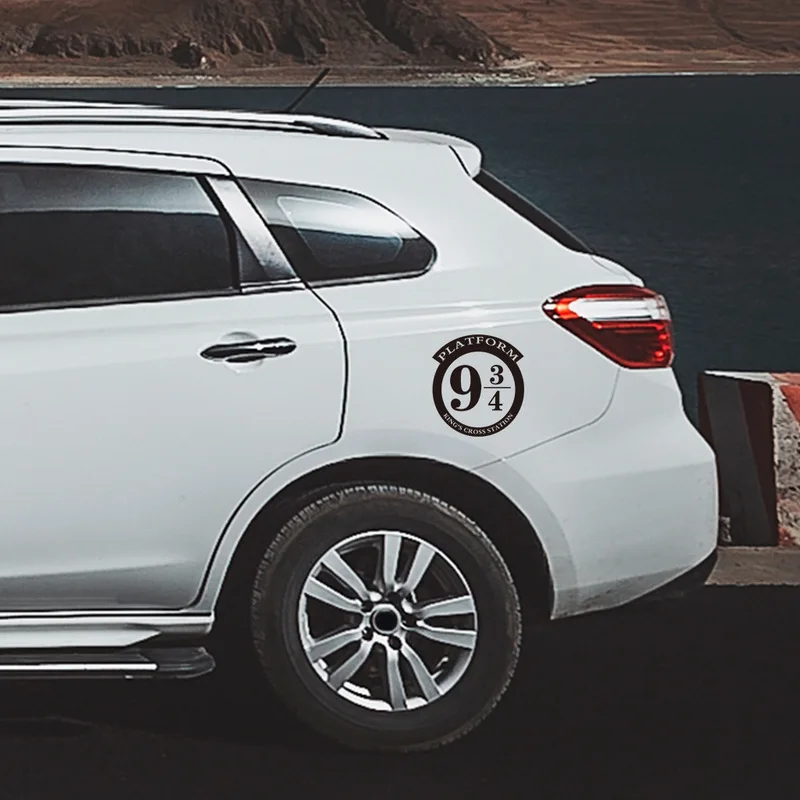 Черные английские Цифровые Автомобильные наклейки ПВХ могут быть