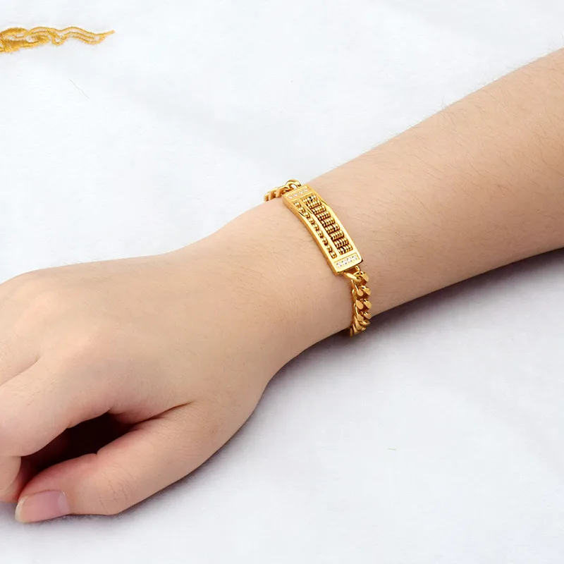 Браслет-манжета SOITIS из нержавеющей стали для мужчин и женщин | Украшения