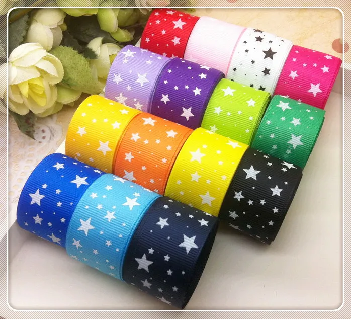 Бесплатная доставка ширина 1 дюйм (25 мм) лента корсажная из полиэстера с принтом