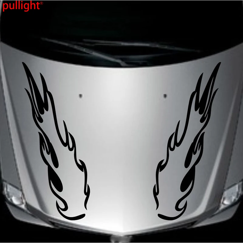 Автомобильные наклейки подсветка дневное пламя автомобильные товары виниловые