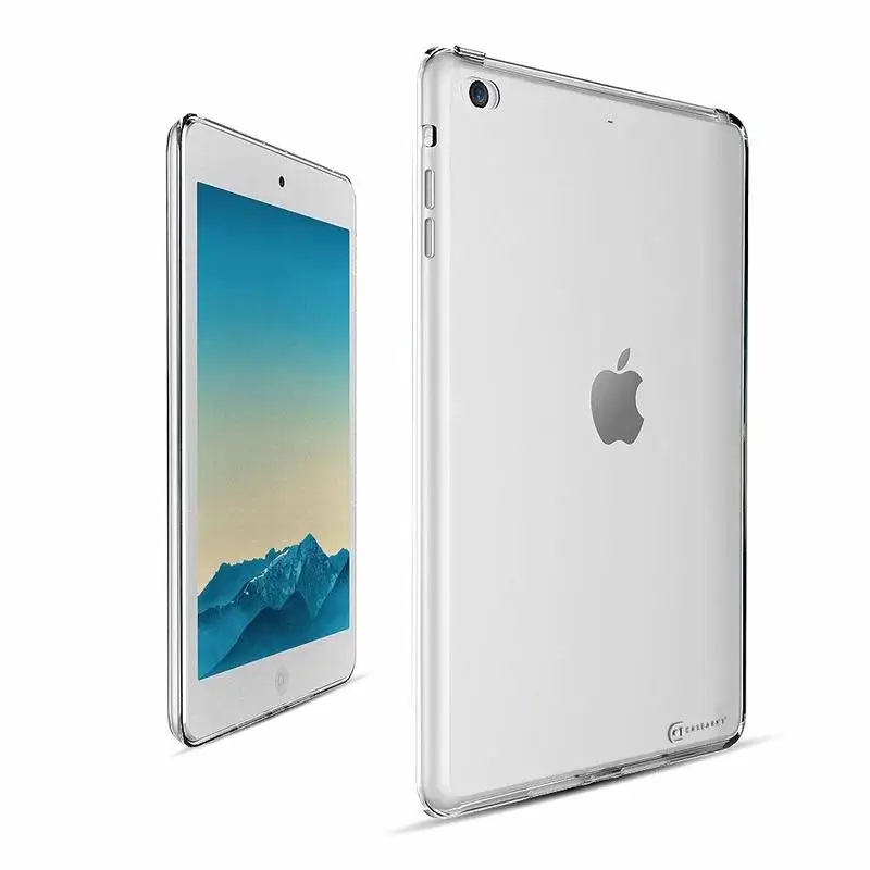 Для iPad 2 3 4 чехол 360 Полный Защитный Мягкий ТПУ для 9 7 &quotПрозрачный задний s Тонкий