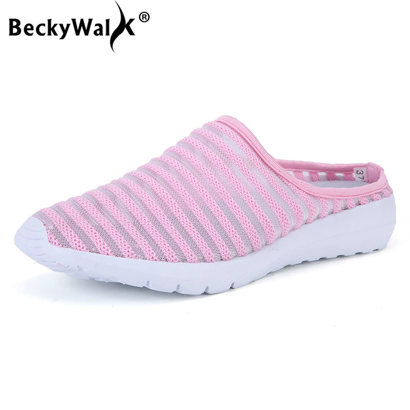 Летняя обувь Тапочки Женские Балетки без застежки Сандалии на плоской подошве