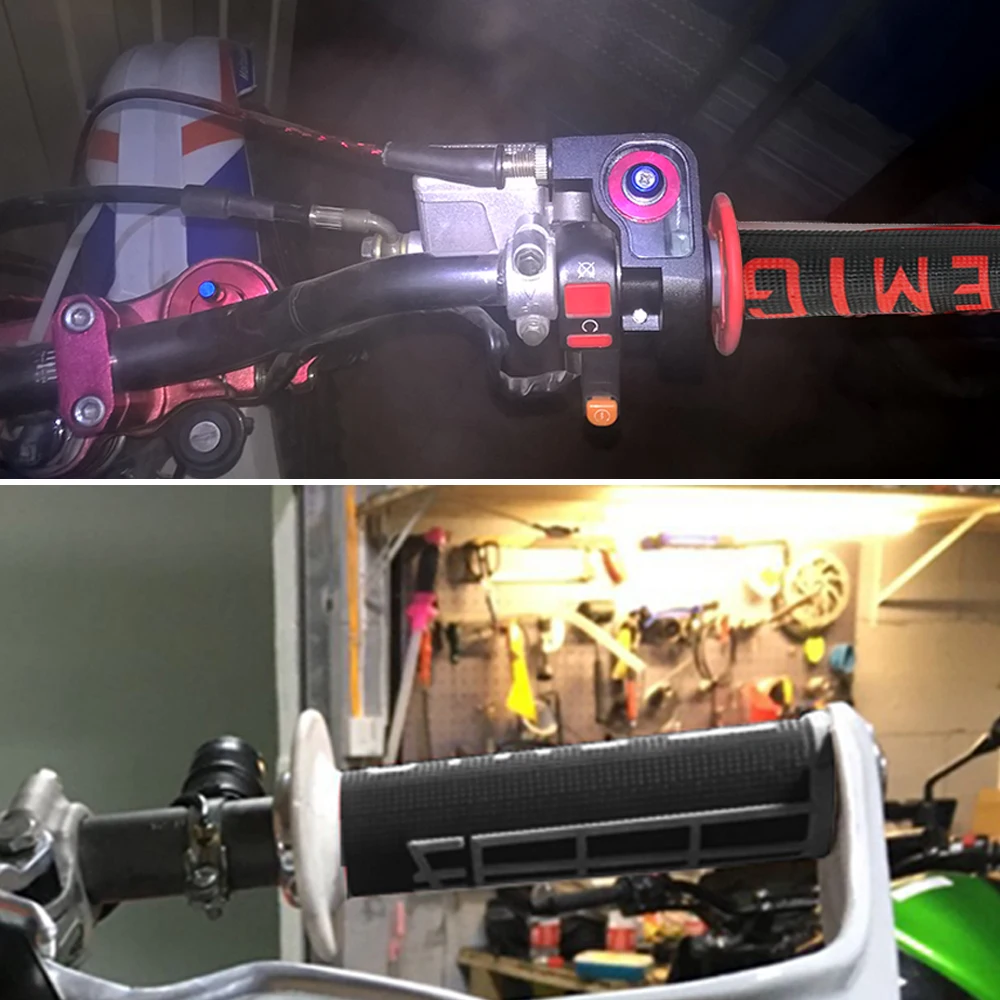 Твист рукоятка ZS Racing CNC корпуса дроссельной заслонки трос рукоятки для Honda Kawasaki KTM