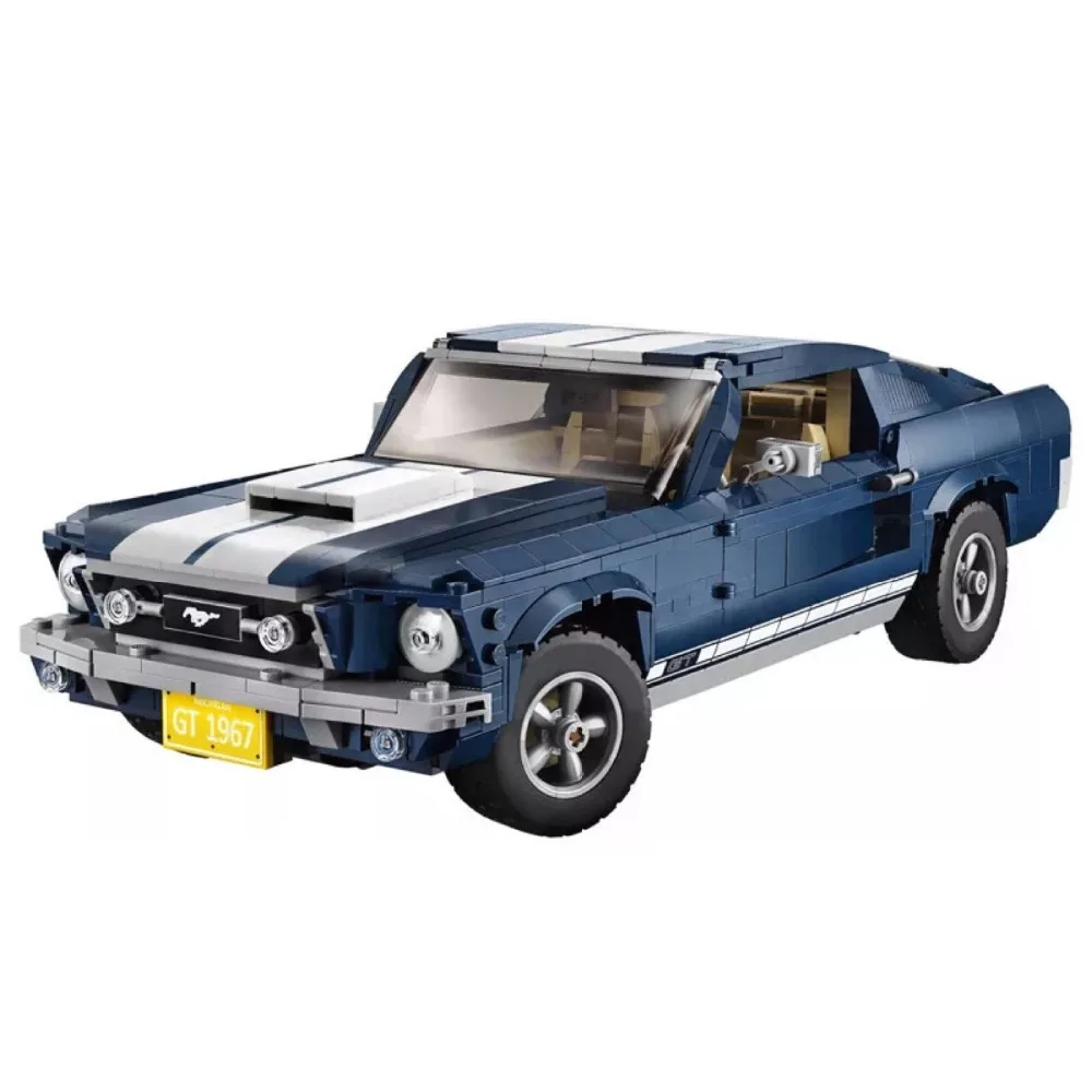 21047 Technic игрушки серии совместимы с MOC 10265 Mustang автомобиль набор строительные блоки кирпичи автомобиль игрушки Дети Рождественские подарки