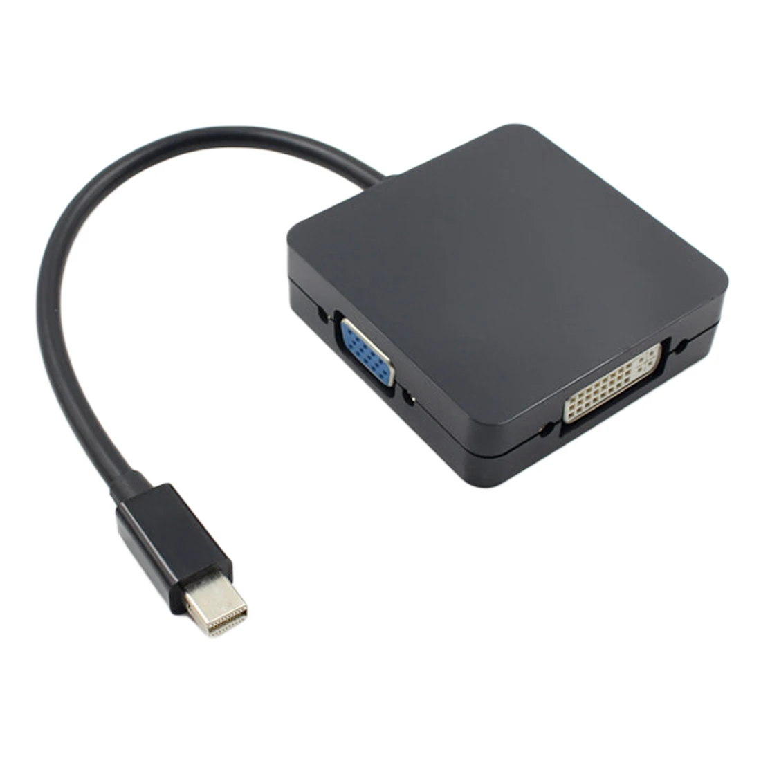 Centechia 3 в 1 для Mini DP Display Port to HDMI совместимый/DVI/VGA адаптер порта дисплея Apple MacBook