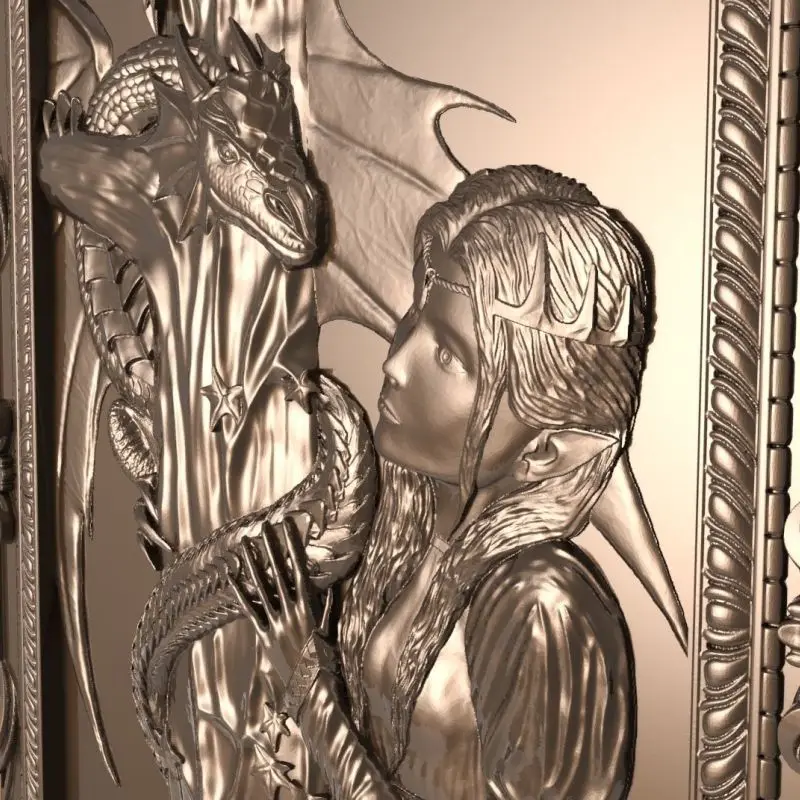 EVA_1 3D Model STL relief for cnc format Furniture furniture decoration | Инструменты