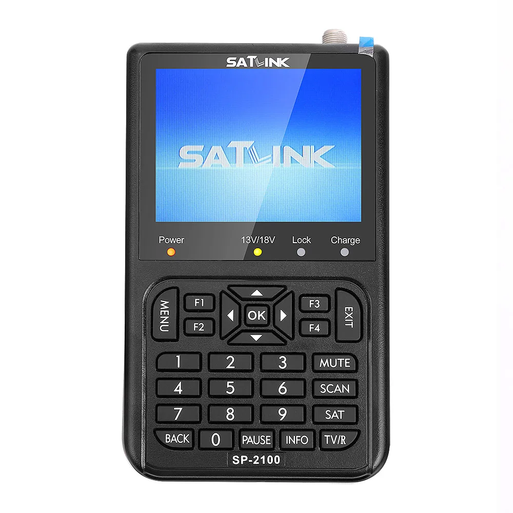 SATLINK SP-2100 HD Sat Finder DVB S/S2 Satfinder MPEG-2/4 Цифровой спутниковый Finder метр с 3,5 дюймовым ЖК-экраном pk WS 6906