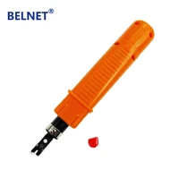 rj45 rj11 network punch down tool 110 88 type with adjustable spring impact mechanism