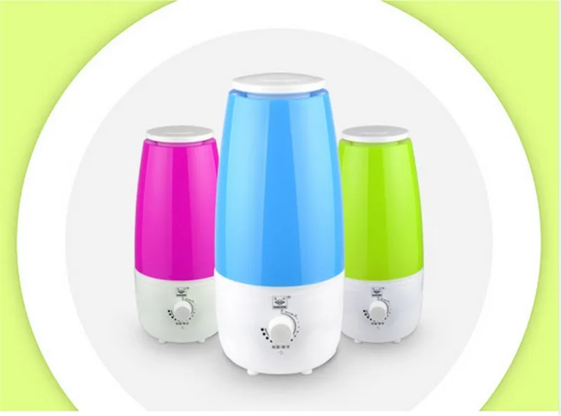 

SYV01-10,free shipping,Tabletop 2.5L Water Bottle Mini Home Ultrasonic Humidifier Purifier,Air Freshener Diffuser, with EU plug