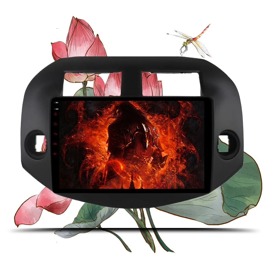 Восьмиядерный Android 10 0 Авторадио автомобильный dvd cd плеер Мультимедиа Стерео