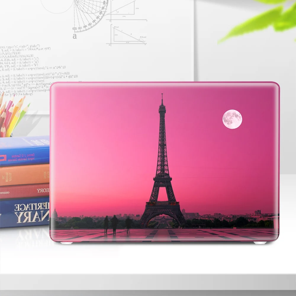Красота Эйфелева башня в красном цвете для Macbook Air 11 13 чехол защитный Pro 12 15 retina air