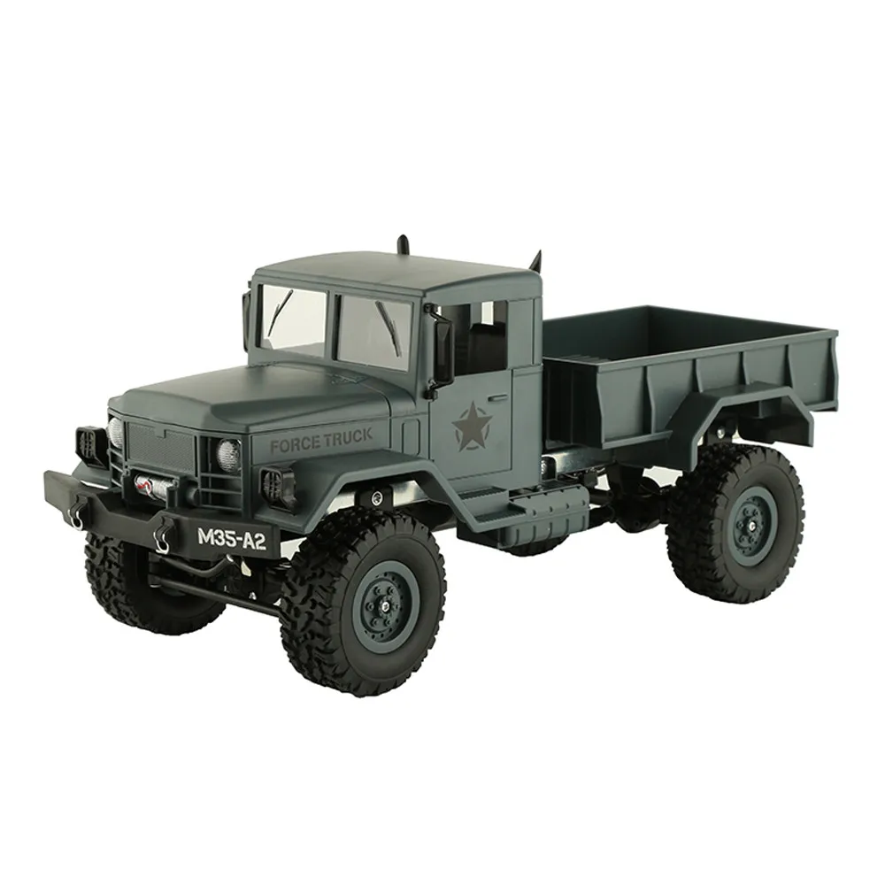 Военный Радиоуправляемый грузовик армейский 1:16 4WD гусеничные колеса гусеничный внедорожник RTR игрушка радиоуправляемые автомобили новые игрушки для грузовых автомобилей RC для детей
