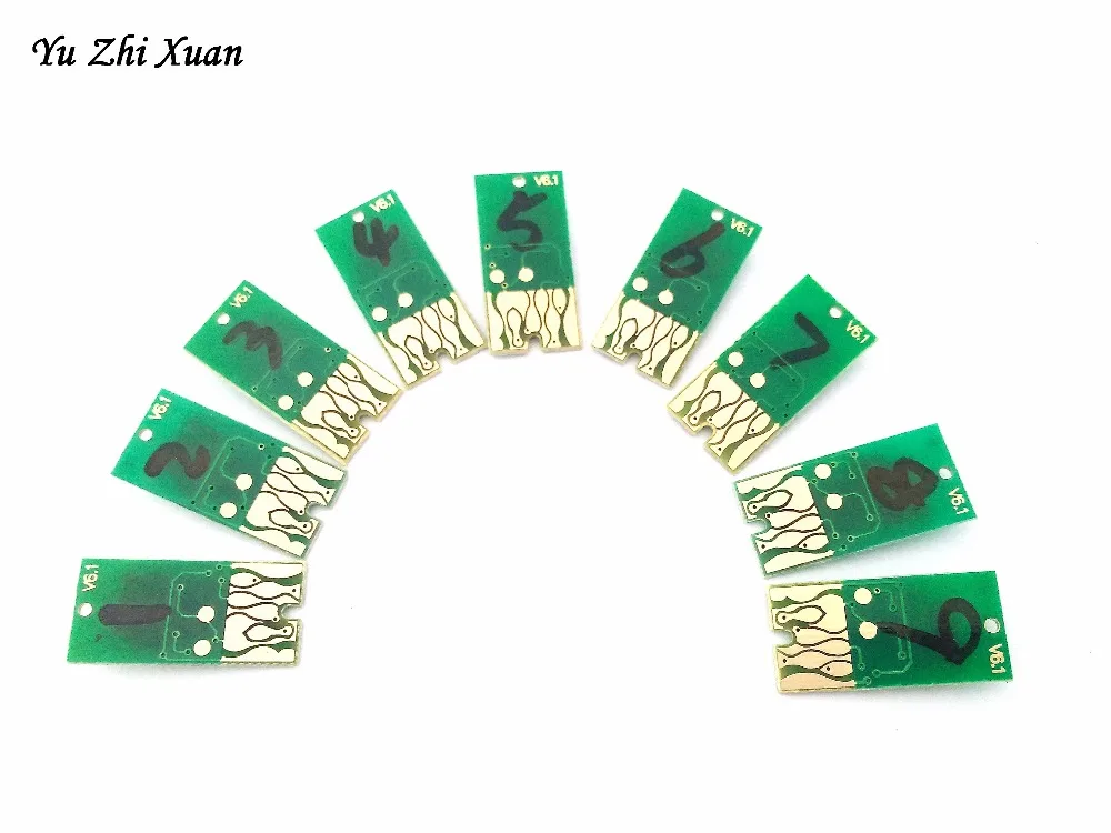 Yu Zhi Xuan! 1 шт. сменный T6361-T6369 чип картриджа принтера для Epson 7890 9890 7908 9908 картридж ARC chip