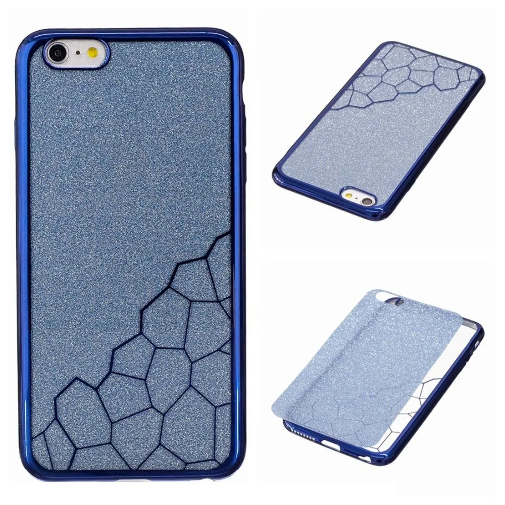 For iPhone 6 Plus &amp 6s Electroplating Small Cubes TPU Protective Back Cover Case for / 7 | Мобильные телефоны и
